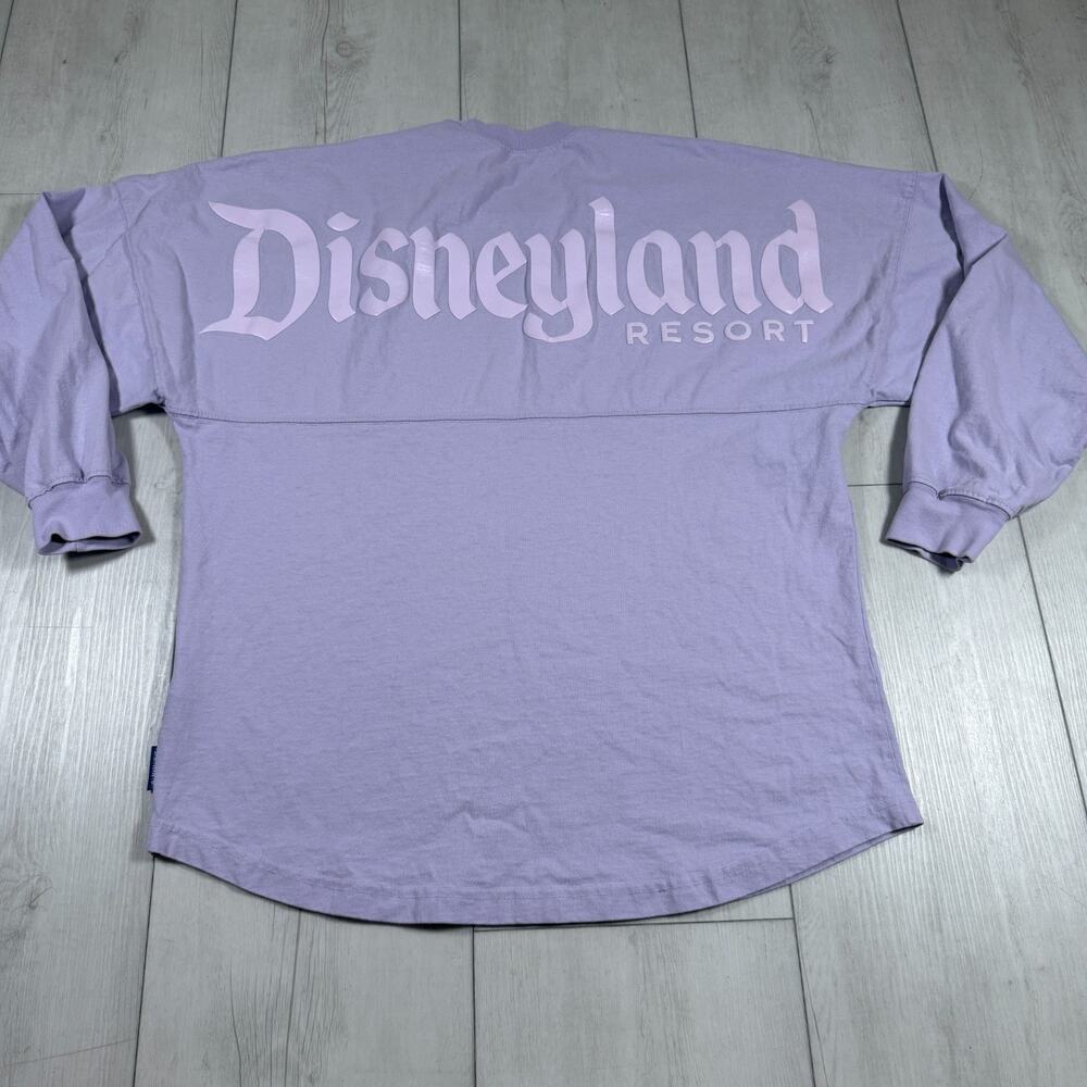 DisneyLand Resorts Purple Spirit Jersey Long Sleeve Shirt Women's Medium